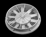 Cannon & Company 1853 HO Scale Thinwall EMD 48 Dynamic Brake Fans for Late GP/SD and Dash-2 Units