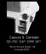 Cannon & Company 2011 HO Scale Photo-Etched Brass Engine Step Set For Athearn SD50
