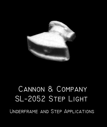 Cannon & Company 2052 HO Scale EMD Step Lights (6-Pack)