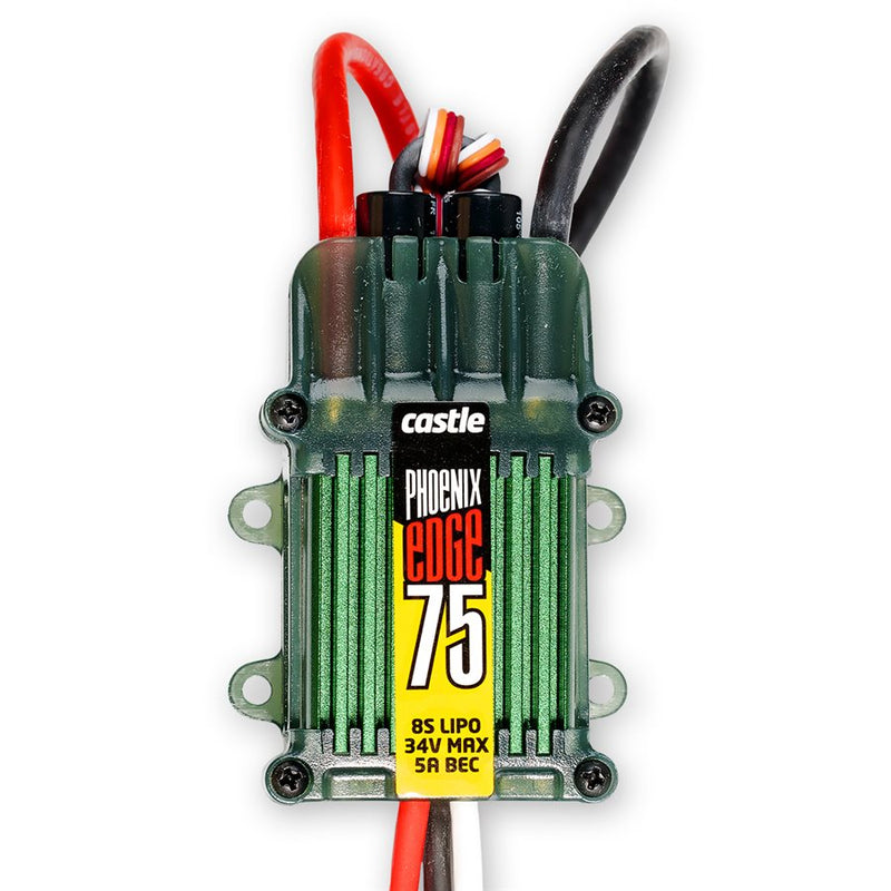Castle Creations 010-0101-00 Phoenix Edge 75 Amp 34V ESC with 5A BEC