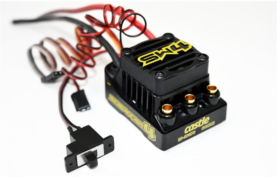 Castle Creations 010-0164-02 Sidewinder 4 Sensorless ESC w/ 1406-5700kv Motor