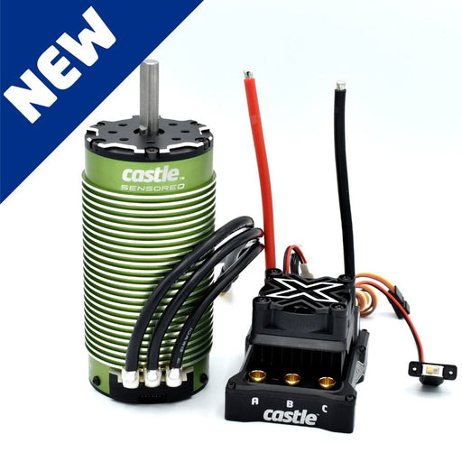 Castle Creations 010-0165-01 1/6 Mamba Monster X 8S WaterProof ESC with 2028KV Motor Combo