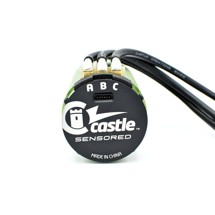 Castle Creations 60-0064-00 2028 Extreme 4-Pole Sensor Brushless 800KV Motor for 1/5 Scale Vehicles