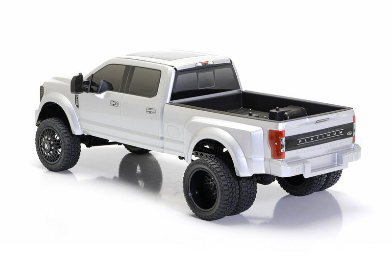 CEN Racing 8983 Silver Mercury 1/10 4WD RTR Ford F-450 DL Custom Series Solid Axle Dually Pickup