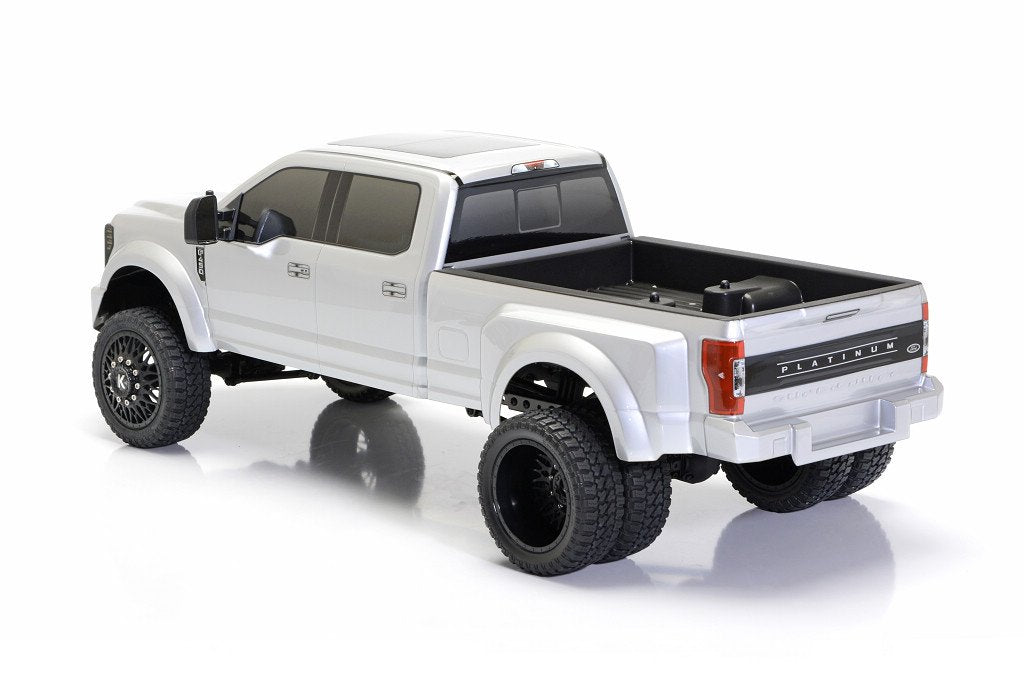 CEN Racing 8983 Silver Mercury 1/10 4WD RTR Ford F-450 DL Custom Series Solid Axle Dually Pickup
