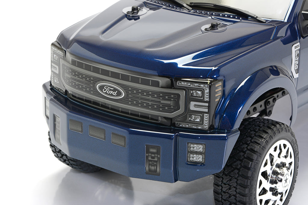 CEN Racing 8984 Blue Galaxy 1/10 4WD RTR Ford F-450 DL Custom Series Dually with American Force Wheel
