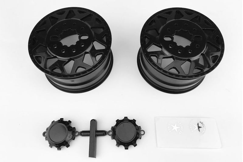 CEN Racing CD0603 Black American Force H01 Contra Wheels DL- Series 2 Pack