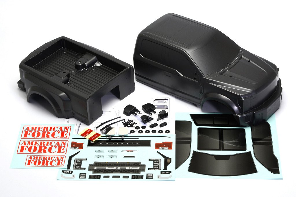 CEN Racing CD0901 Grey Titanium Complete Body Set for F-450
