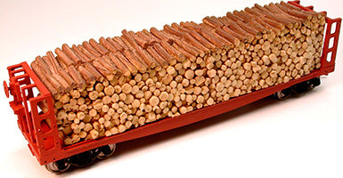 Chooch 7262 HO Scale Pulpwood Load for Atlas Cars