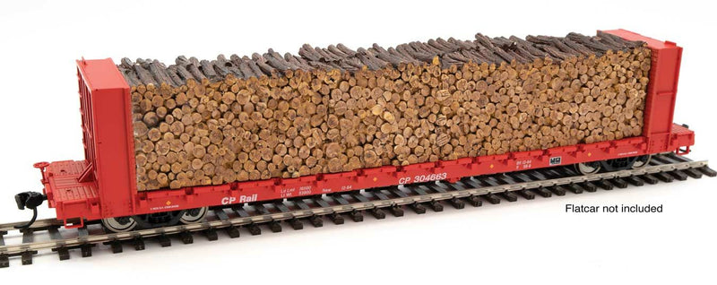 Chooch 7264 HO Scale Pulpwood Load for Walthers and other 48' Inside Length Cars