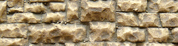 Chooch 8252 HO or O Flexible Medium Random Stone Wall 3.5" x 13"