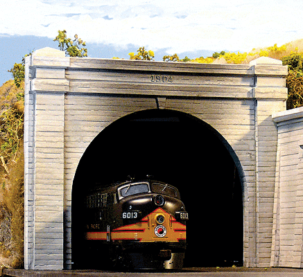 Chooch 8330 HO Scale Concrete Double Track Tunnel Portal
