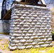 Chooch 8431 HO Scale Single Cut Stone Bridge Pier with Rectangular Base