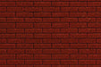 Chooch 8669 HO Scale Flexible Dark Red Medium Brick Pavers Sheet 2 Pack