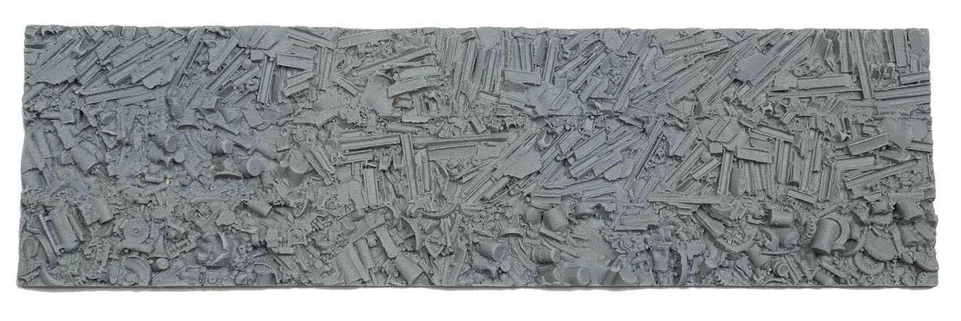 Chooch 8926 HO Scale Flexible Textured Freight Car Load Sheets - Scrap 11"x3"