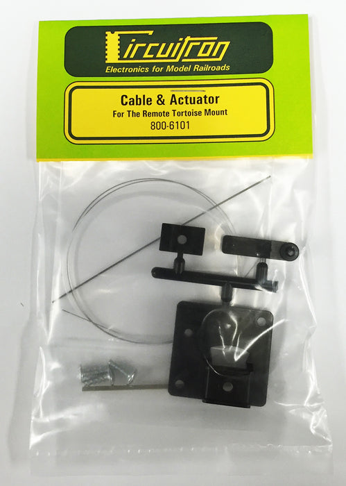 Circuitron 800-6101 Remote Tortoise Mount - For Crossovers & Double Slip Switches