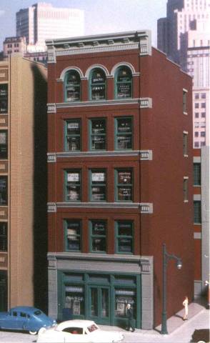 City Classics 106 HO Scale  East Ohio Street Building Kit