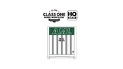 Class One Model Works HO Scale Hyundai 48' Container Alaska Marine Lines AMLU 480013/480045 2-Pack