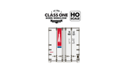 Class One Model Works HO Scale Monon 48' Container Transamerica APLU 480521 / 480843 2-Pack #1