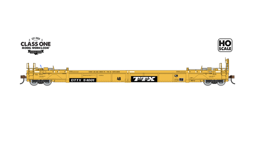 Class One Model Works HO Scale TWF10 As Delivered TTX DTTX