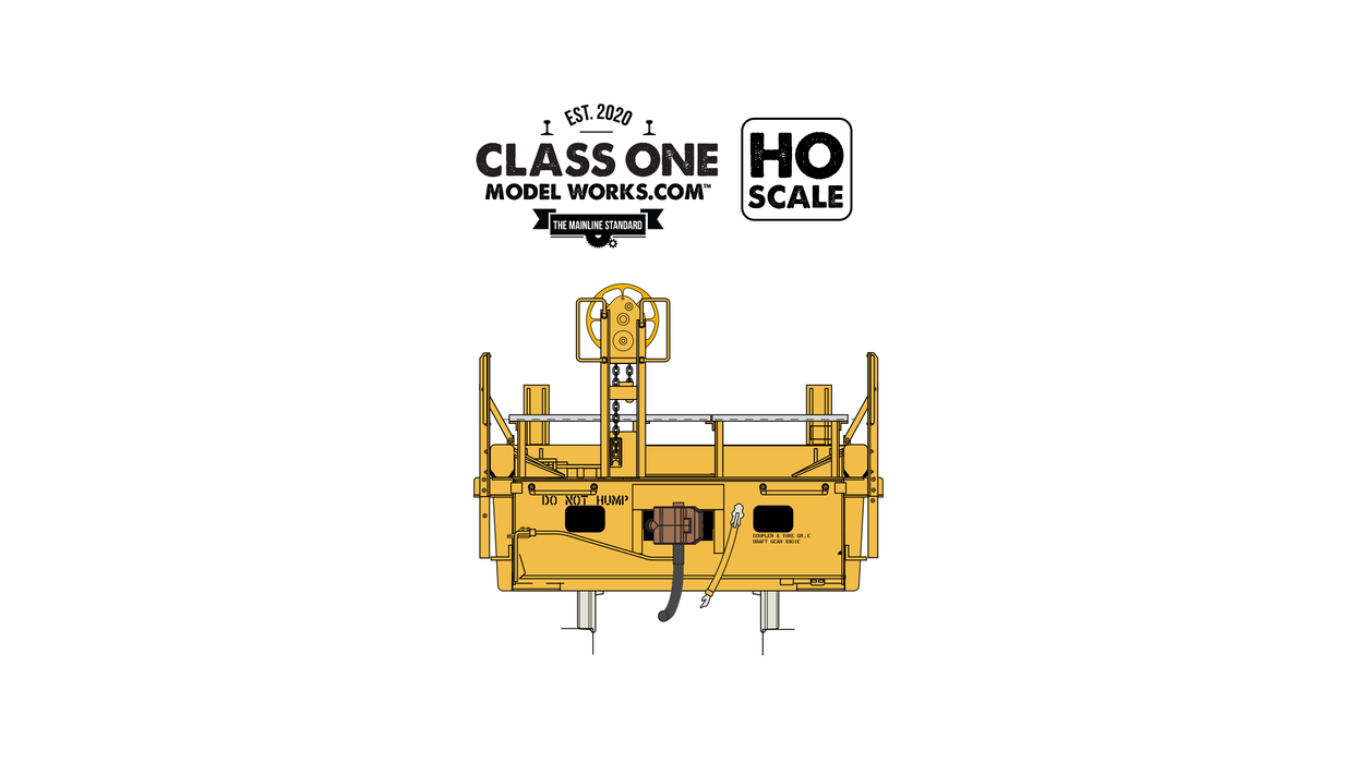 Class One Model Works HO Scale TWF10 Intermediate Paint TTX DTTX