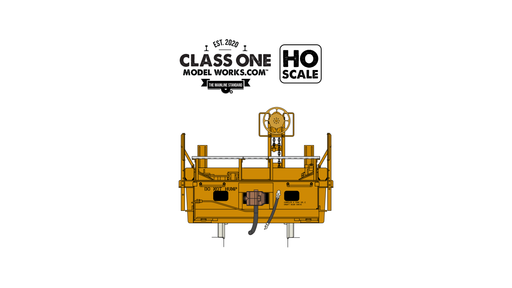 Class One Model Works HO Scale TWF10 Late New TTX Logo DTTX