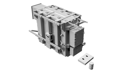Class One Model Works ZZ03000 HO Scale Large Modern Transformer Load for Heavy Duty Flatcar