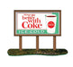 Classic Metal Works 21000 N Scale Coca-Cola Roadside Billboard