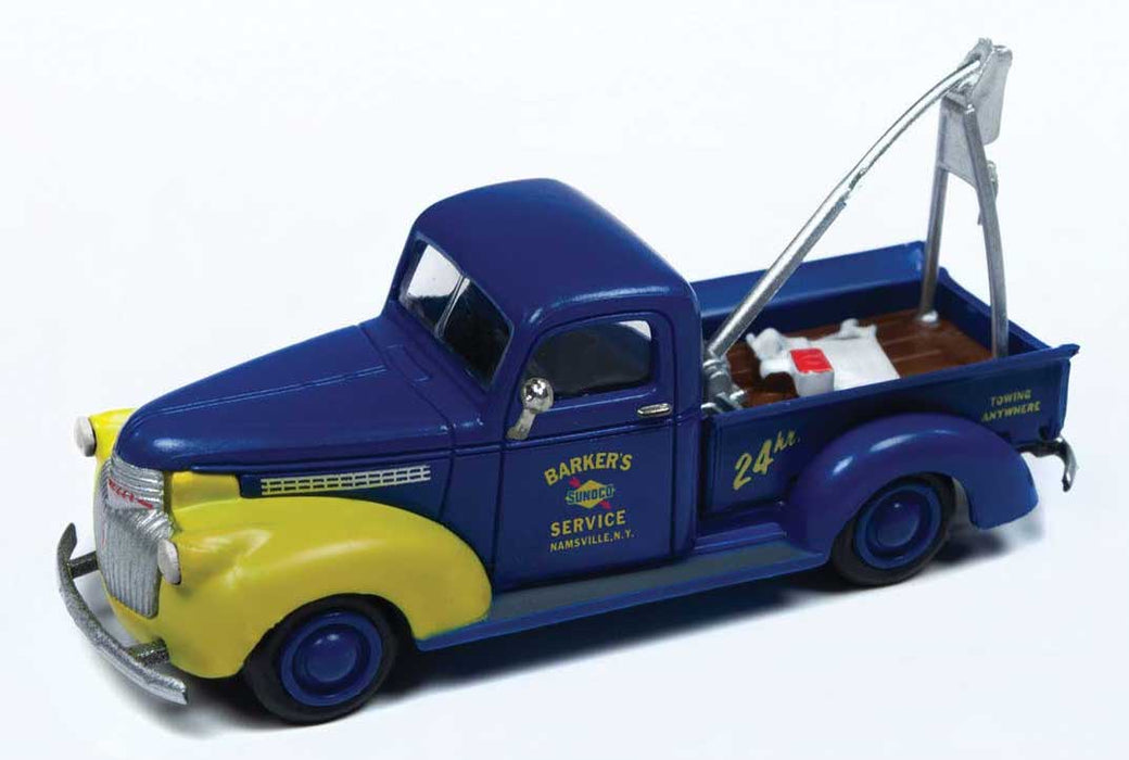 Classic Metal Works 30546 HO Scale (1:87) 40's Chevrolet Wrecker Tow Truck Sunoco