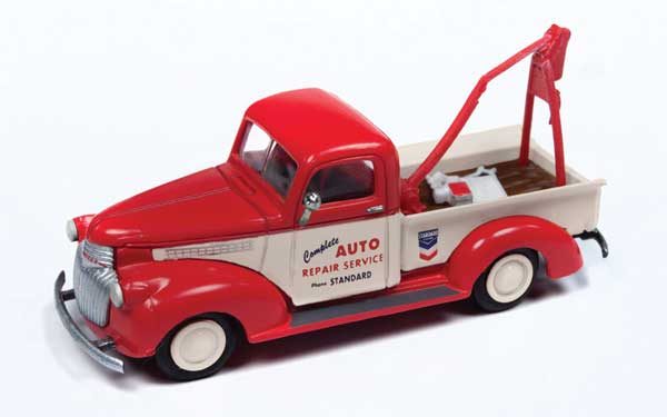 Classic Metal Works 30547 HO Scale (1:87) 40's Chevrolet Wrecker Tow Truck Standard
