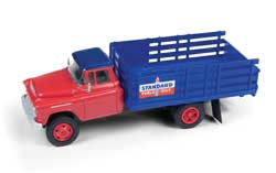 Classic Metal Works 30579 HO Scale (1:87) 1955 Chevy Stakebed Truck Standard Oil