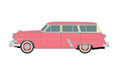 Classic Metal Works 30582 HO Scale 1953 Ford Station Wagon Flamingo Red
