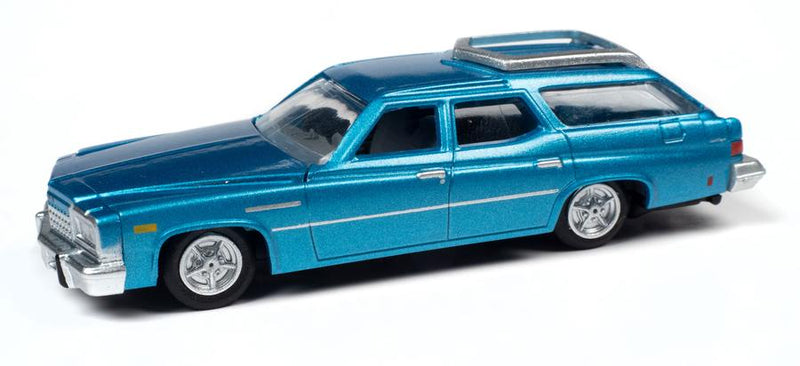 Classic Metal Works 30608 HO Scale 1976 Buick Estate Station Wagon Potomac Blue Poly