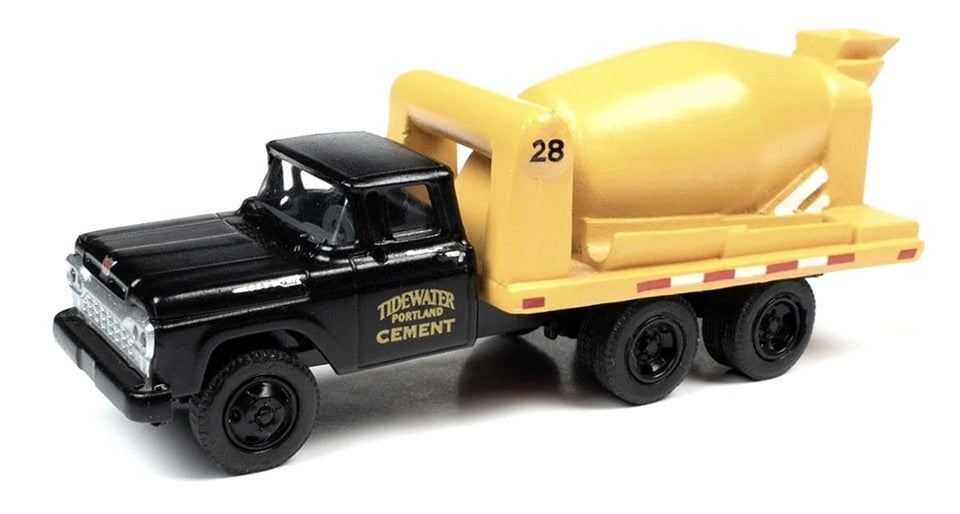 Classic Metal Works 30614 HO Scale 60 Ford Cement Truck Tidewater Concrete