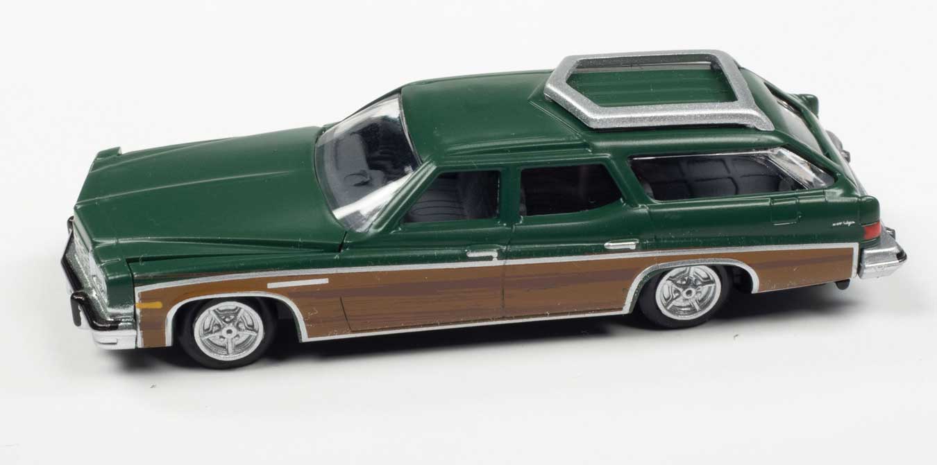 Classic Metal Works 30624 HO Scale 1975 Buick Estate Wagon - Dark Green