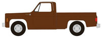 Classic Metal Works 30637 HO Scale 1979 Chevrolet Fleetside Pickup Truck Brown