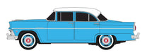 Classic Metal Works 30663 HO Scale 1955 Ford 4 Door Sedan Aquatone Blue