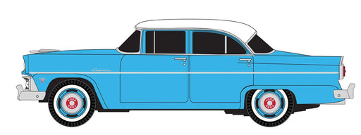 Classic Metal Works 30663 HO Scale 1955 Ford 4 Door Sedan Aquatone Blue