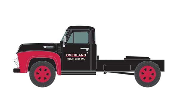 Classic Metal Works 31191 HO Scale (1:87) 1954 Semi Tractor Overland
