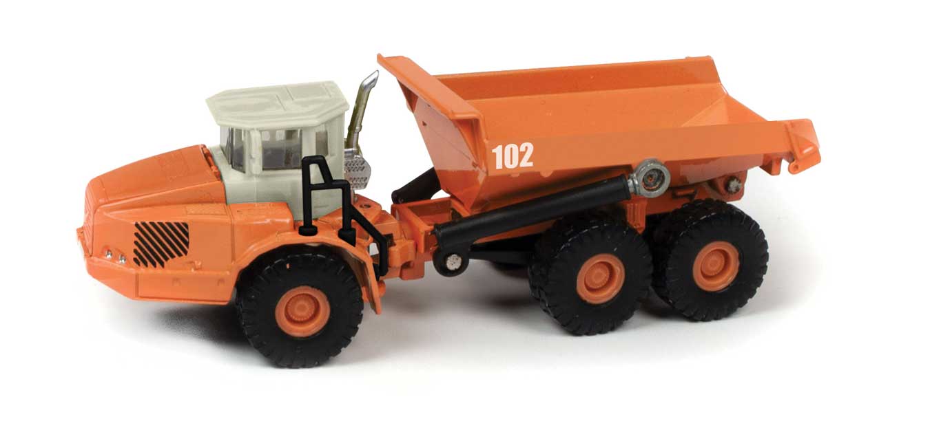 Classic Metal Works TC101A HO Scale (1:87) Heavy Dumper Orange
