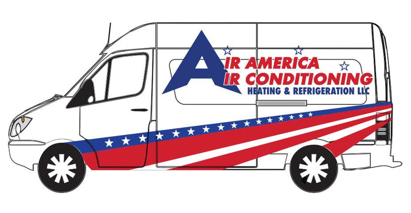 Classic Metal Works TC104 HO Scale (1:87) Sprinter Delivery Van Air America Air Conditioning