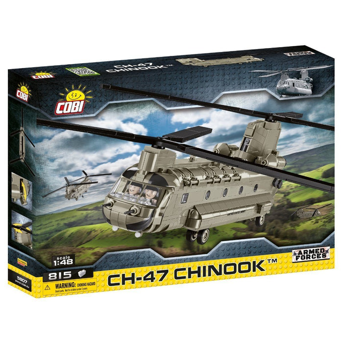 COBI 5807 1/48 CH-47 Chinook Helicopter (815 Pieces) - NOS