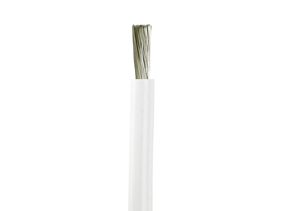 Common Sense RC White 14AWG Silicone Wire 1' (WS14AWG-FOOT-W)