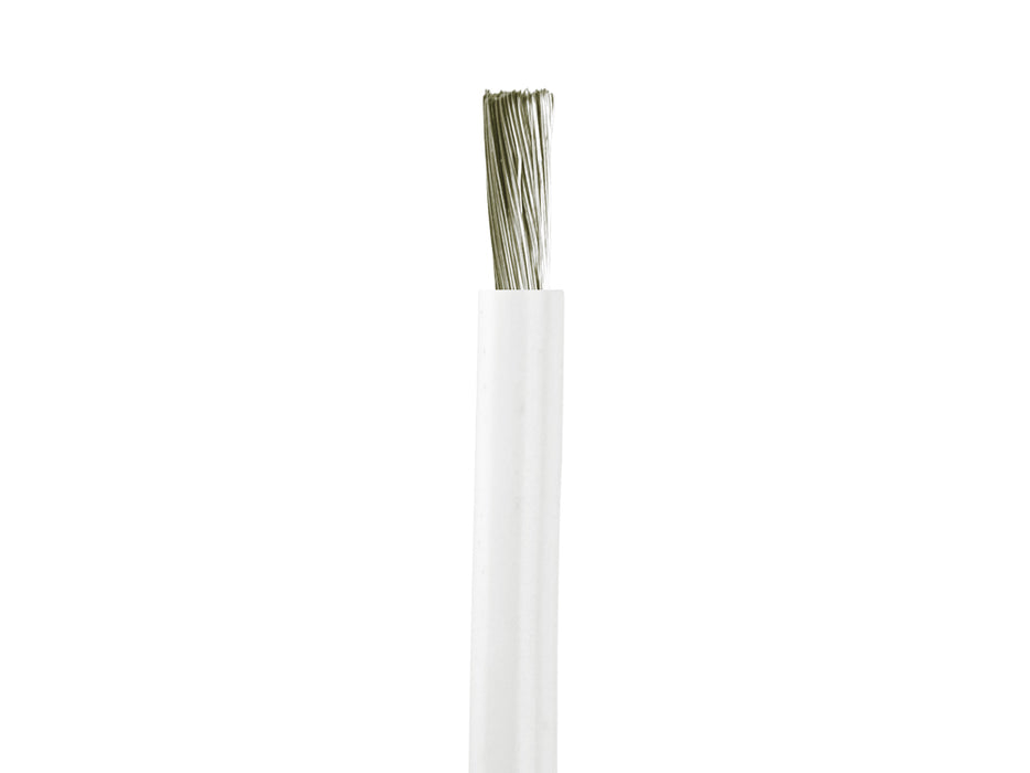 Common Sense RC White 16AWG Silicone Wire 1' (WS16AWG-FOOT-W)