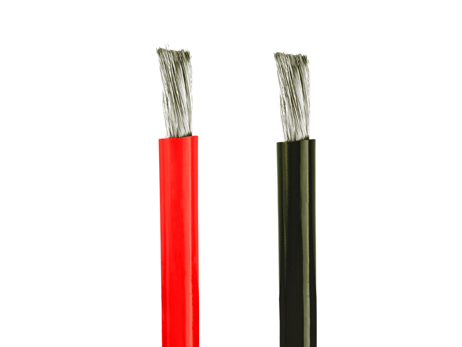 Common Sense RC WS12AWG-3BR 12 Gauge (12AWG) Silicone Wire 3' Red and 3' Black