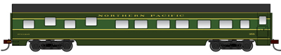 Con-Cor 1-094714-1 HO Scale 72' Passenger Sleeper Northern Pacific NP - NOS
