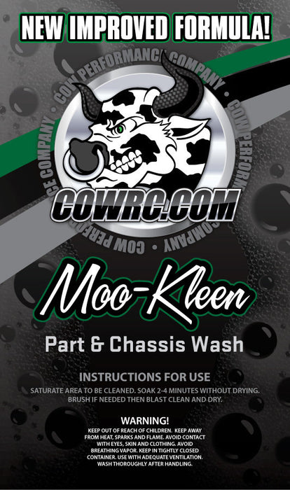 COW RC Moo-Kleen Parts & Chassis Wash 128oz (1 Gallon) Refill