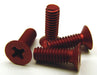 CRC 12392 Red 8-32 Front End Screws 4 Pack