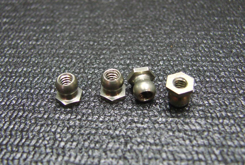 CRC 13616 Hard Anodized Side Link Balls with Low Roll Center 4 Pack