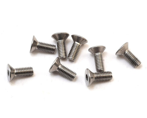 CRC 1482 Steel 3x8mm Flat Head Screw 8 Pack